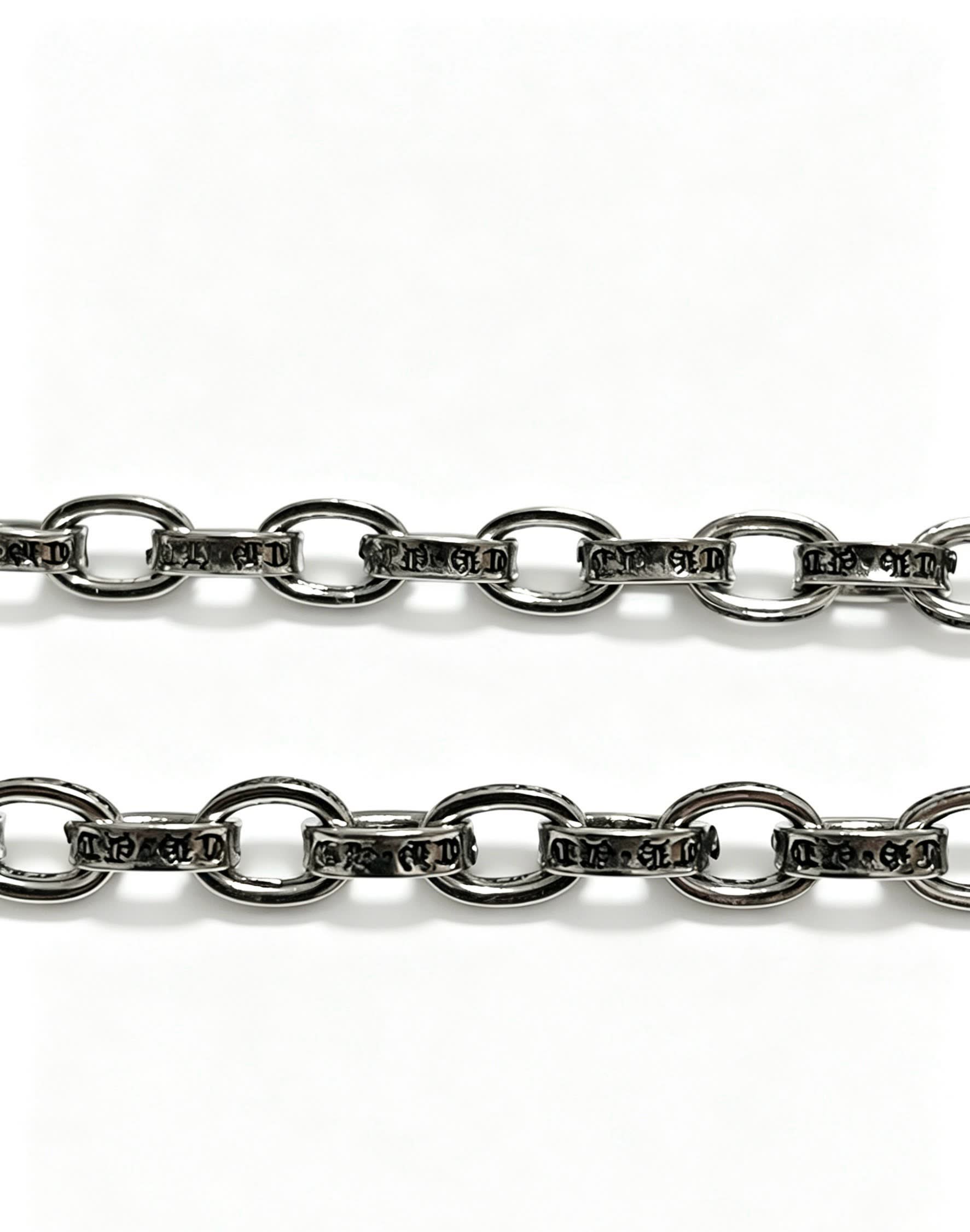 Chrome Hearts Come Bede Anchor Pendant Necklace